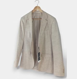 Blazer Jack & Jones Beige Slim Fit Talla M