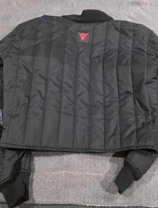 Chaqueta de Piel Dainese Negra