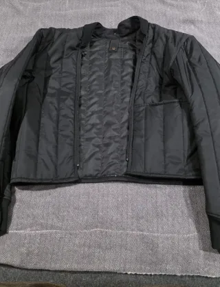 Chaqueta de Piel Dainese Negra