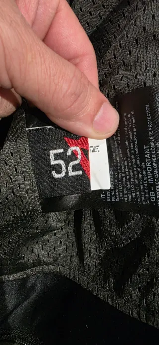 Chaqueta de Piel Dainese Negra