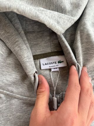 Tuta Lacoste Grigia Taglia M