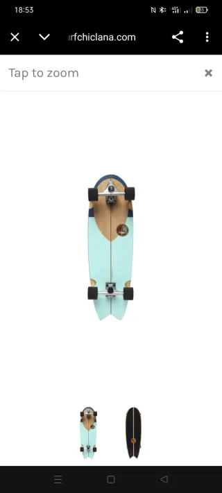 Surfskate Slide Swallow Noserider 33