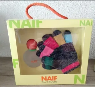 Naïf Colonia + Guantes Set Multicolor