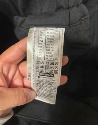 Pantalón Quechua Negro