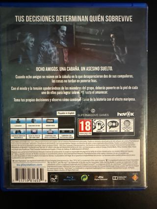 Until Dawn PS4 (PlayStation 4) Terror