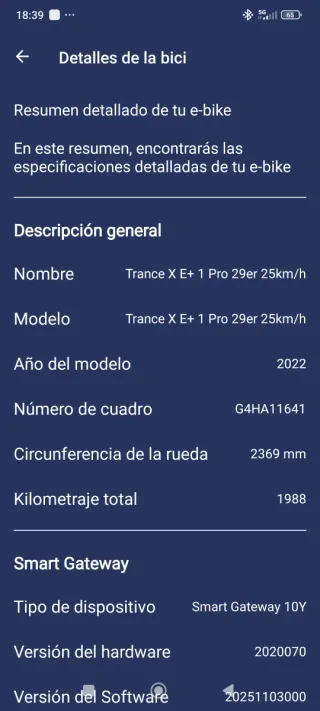 Bicicleta Eléctrica Giant Trance E+1 Pro