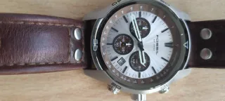 Reloj Fossil Hombre Marrón/Plata