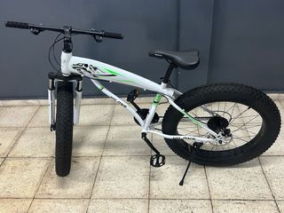 Bicicleta Fat Bike HILONG Blanca