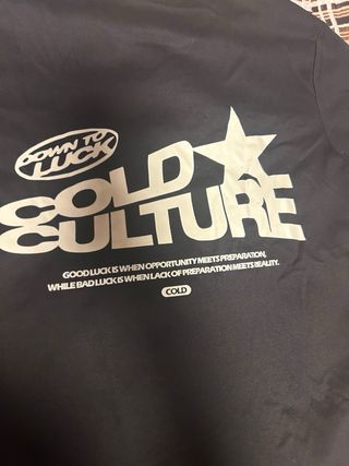 Camiseta Cold Culture Talla S