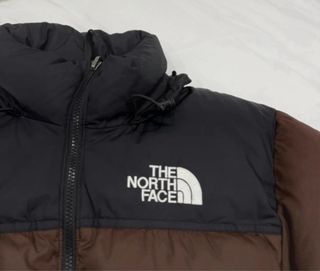 Chaqueta The North Face Marrón y Negra Mujer