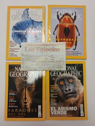 Revistas National Geographic AÑO 2001