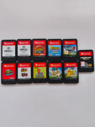 Cartuchos Nintendo Switch