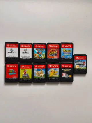 Cartuchos Nintendo Switch