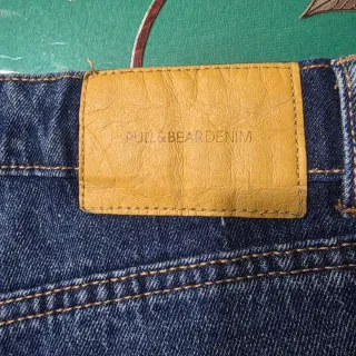 Pantaloncino jeans donna blu