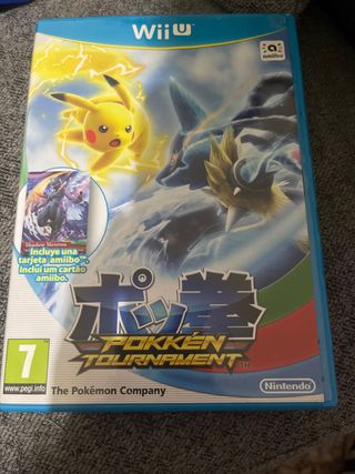 Pokkén Tournament Wii U + Tarjeta Amiibo