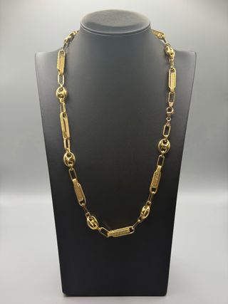 Ref310 Cadena de oro de 18k de diseño.