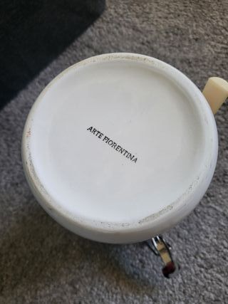 Porta caffè artigianale girasole