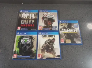 Call of Duty PS4: Vanguard, Cold War, MW2, AW, IW