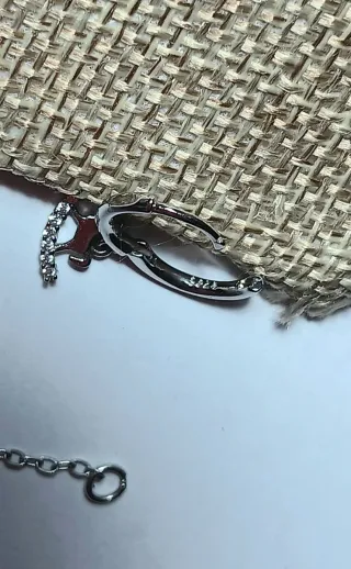 Pendientes Plata Ley Aro Desmontable