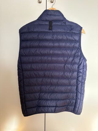 Chaleco Benetton acolchado azul marino acolchado