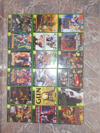 Lote de 18 Juegos Xbox Clásica