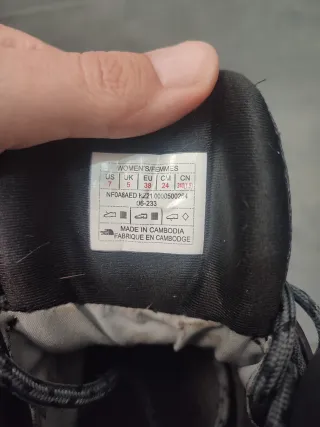 Botas senderismo The North Face Talla 38