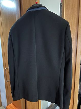 Chaqueta Americana Fórmula Joven Negra