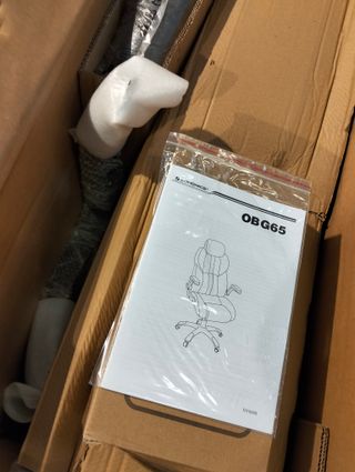 SONGMICS Sedia da Ufficio, Sedia Gaming Ergonomica, Meccanismo di Inclinazione