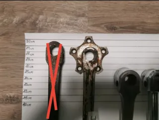 Bielas de bicicleta - Lote 4 unidades