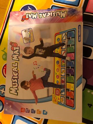 Alfombra musical para bebés
