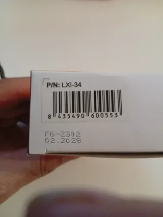 Cartucho Tinta LXI-34 Black Inkjet