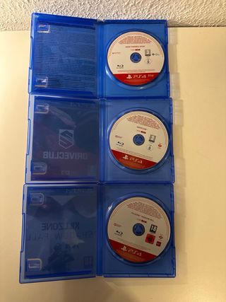 Lote 7 Juegos PS4