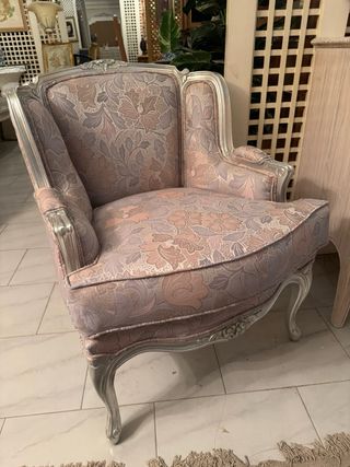 Sillón Francés Pastora Pan de Plata