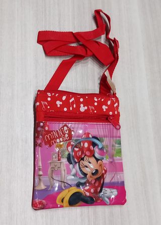 Bolso Minnie Mouse Rosa y Rojo