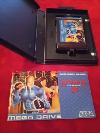 Streets of Rage 3 Mega Drive Sega