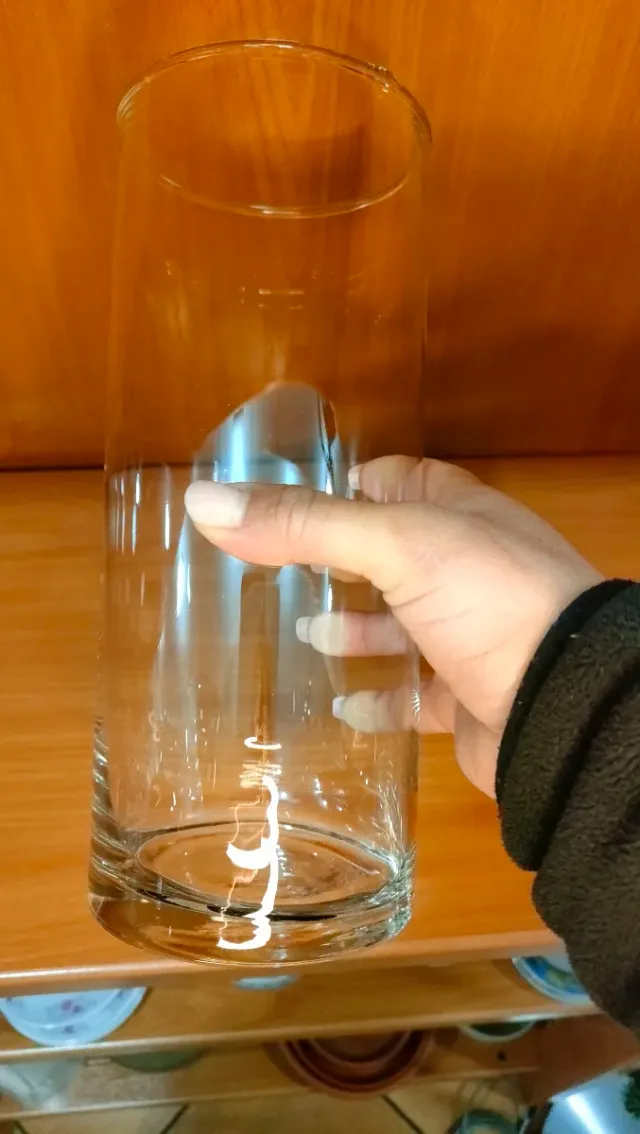 Vaso per Fiori in Vetro Trasparente 640513971