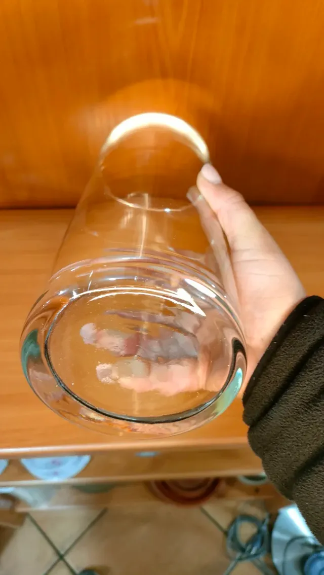 Vaso per Fiori in Vetro Trasparente 640513971