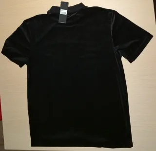 Camiseta Sean John Velour Negro Talla S Nuevo