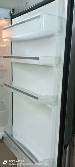 NEVERA COMBI SIEMENS NO FROST ENERGÍA A+