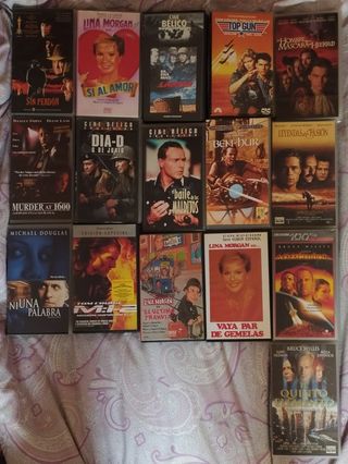 Lote DVDs y VHS Variados