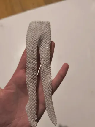 Medias de rejilla para muñeca