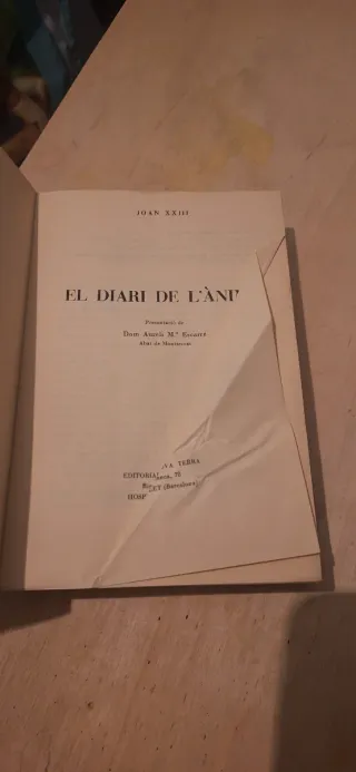 El diari de l'ànima