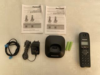 Teléfono Inalámbrico Panasonic KX-TG1611 Negro