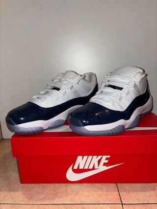 Jordan 11 Zapatillas Azul y Blanco