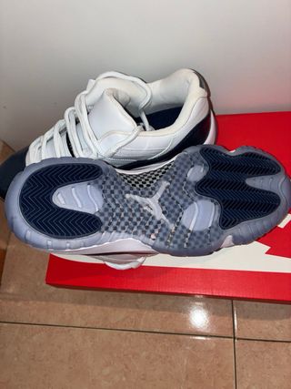 Jordan 11 Zapatillas Azul y Blanco