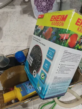 Acuario 100L Negro y Transparente