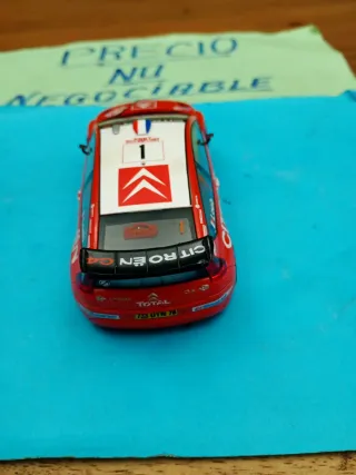 Scalextric citroen c4 WRC Escala 1.32 loeb