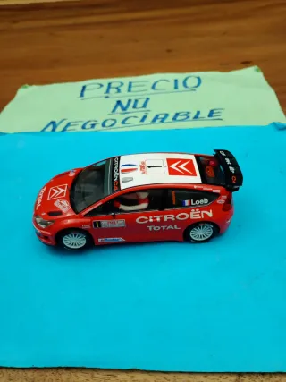Scalextric citroen c4 WRC Escala 1.32 loeb