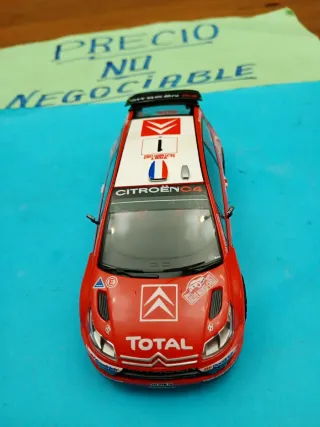 Scalextric citroen c4 WRC Escala 1.32 loeb