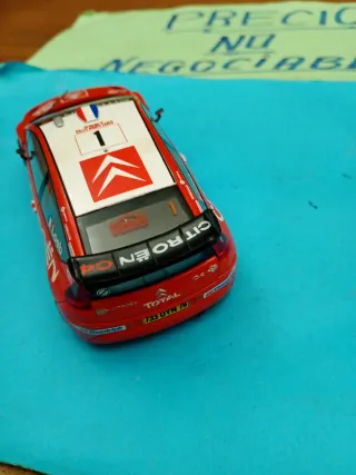 Scalextric citroen c4 WRC Escala 1.32 loeb